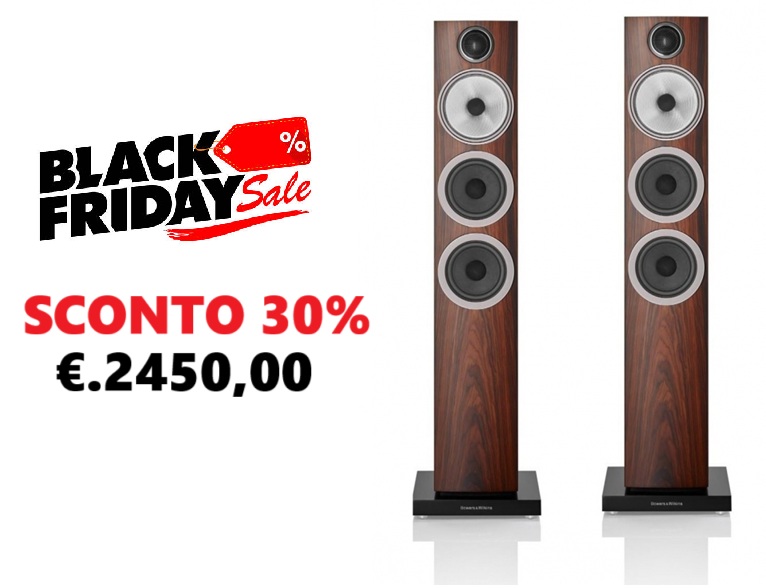 Foto di B&W 704 S 3 MOCHA DIFFUSORI DA PAVIMENTO