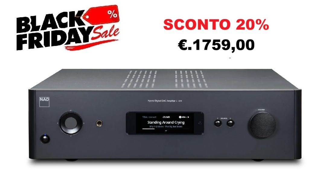 Foto di NAD C 399 AMPLIFICATORE DAC IBRIDO IN