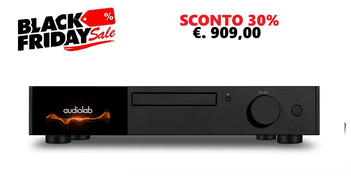 Foto di AUDIOLAB 9000CDT LETTORE CD NERO (meccanica)