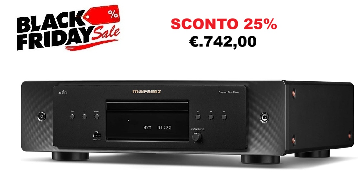 Foto di MARANTZ CD 60 LETTORE CD DAC ESS USB
