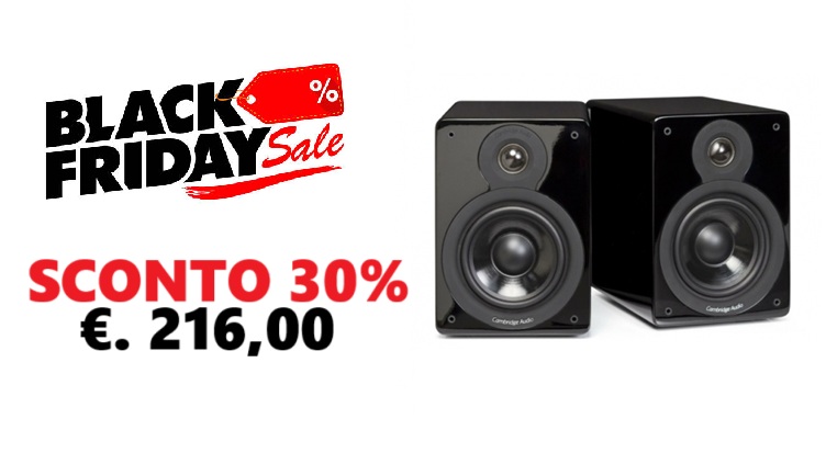 Foto di CAMBRIDGE AUDIO MINX XL COPPIA DIFFUSORI BLACK
