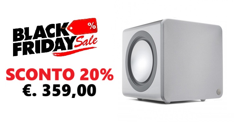 Foto di CAMBRIDGE AUDIO MINX X 201 21cm SUBWOOFER WHITE