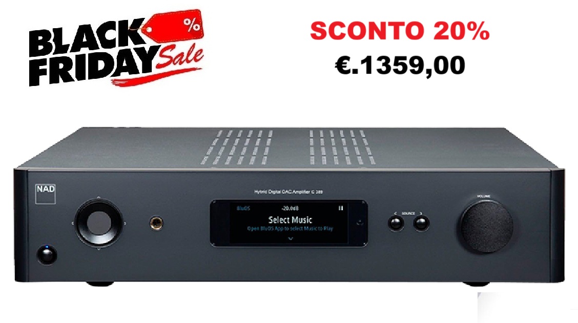 Foto di NAD C 389 AMPLIFICATORE DAC IBRIDO IN