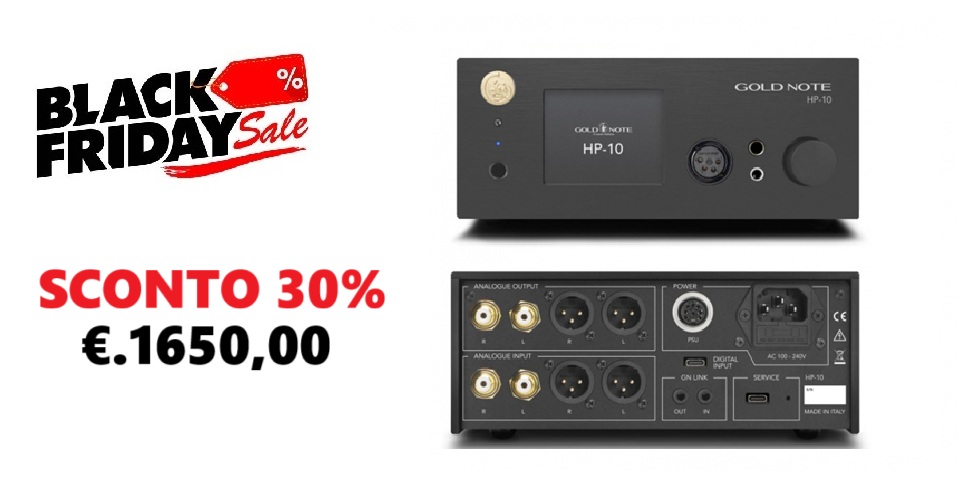 Foto di GOLD NOTE HP 10 DELUXE AMPLIFICATORE CUFFIA