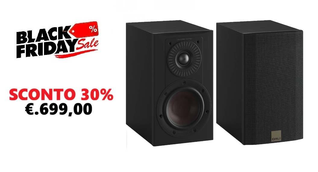 Foto di DALI OPTICON 1 MK 2 SATIN BLACK