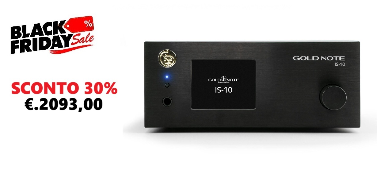 Foto di GOLD NOTE IS 10 AMPLIFICATORE ALL-IN-ONE DAC