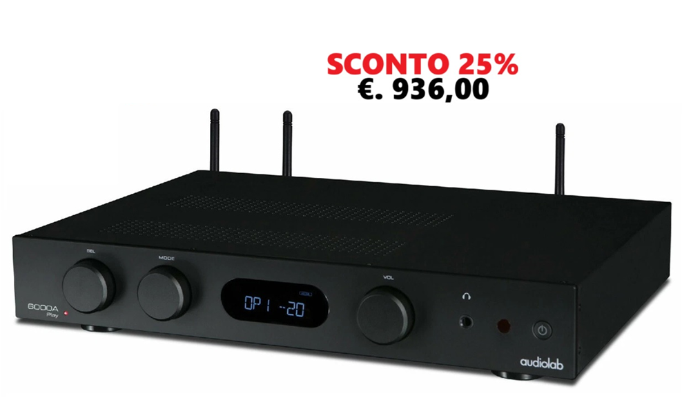 Foto di AUDIOLAB 6000A PLAY AMPLIFICATORE DAC