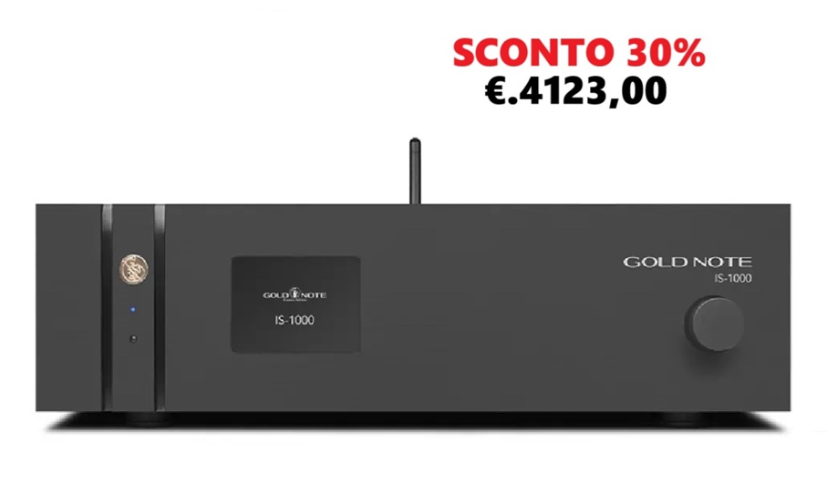 Foto di GOLD NOTE IS 1000 MKII DELUXE USB DAC