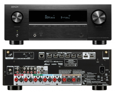 Foto di DENON AVR-X2800H DAB SINTOAMPLIFICATORE AV 8K 7.2