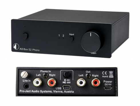 Foto di Pro-Ject AD Box S2 Phono MM MC DAC - Convertitore